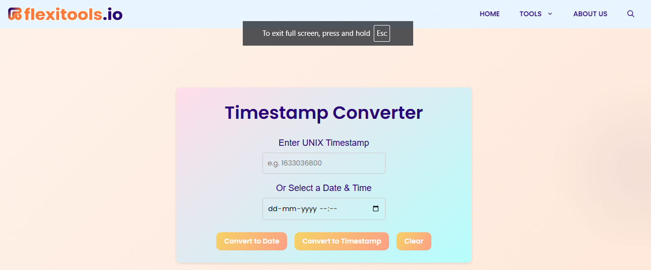 Free timestamp converter 2025 instant epoch conversion